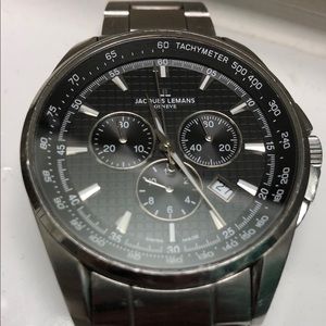 Jacques Lehmans Geneva Swiss chronograph